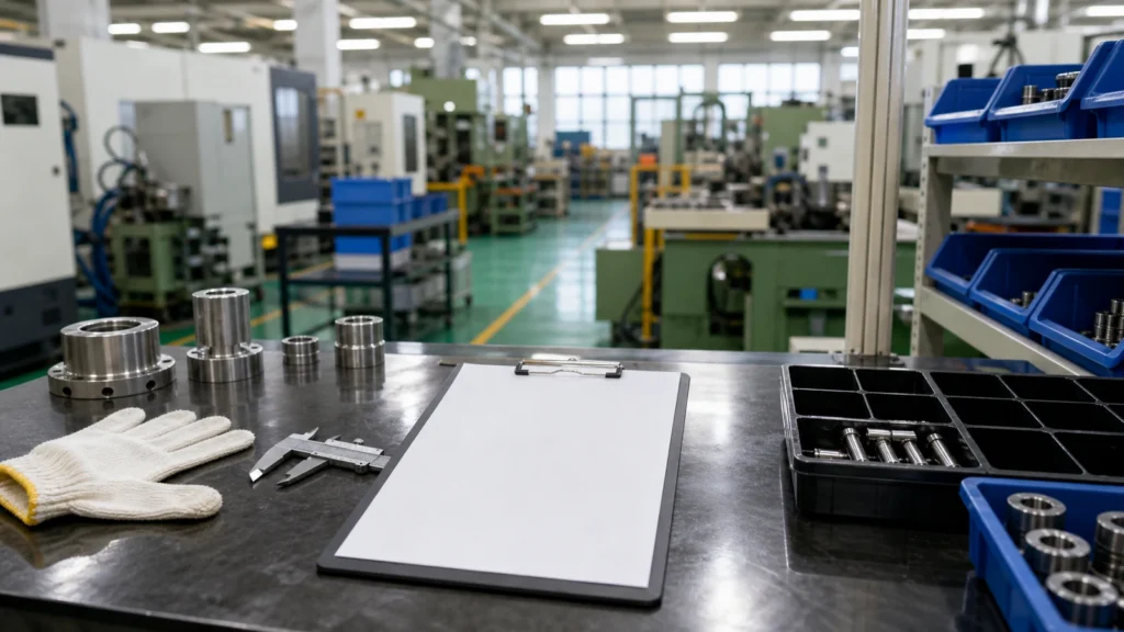 Text-free BSKorean illustration for Korean factory inspection Learn Korean workers.