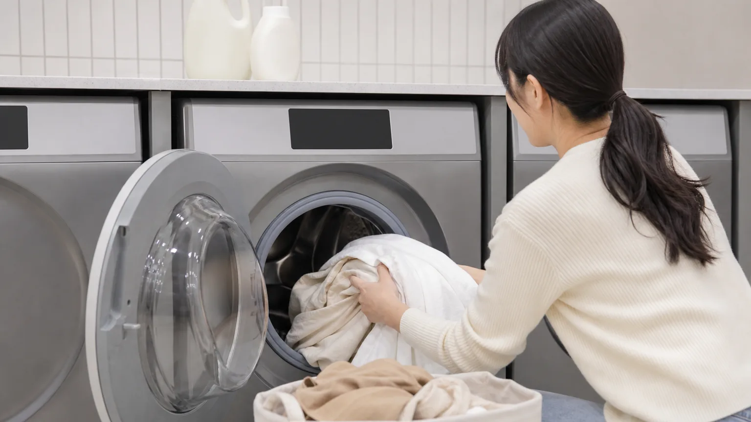 Hình minh họa không chữ cho Từ vựng tiếng Hàn cho phòng giặt trên BSKorean.