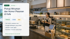 Frasa Bahasa Korea untuk Pickup dan Nomor Pesanan di Kafe