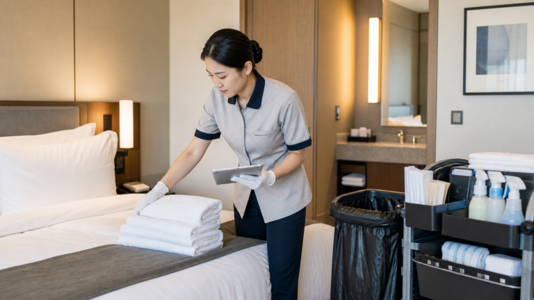 Korean Hotel Cleaning Words for Foreign Workers