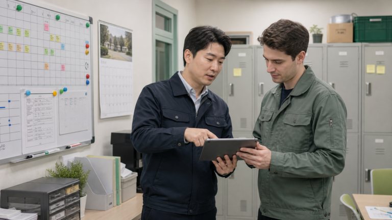 Korean Work Schedule Phrases for Foreign Workers