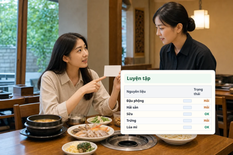 Học tiếp tiếng Hàn